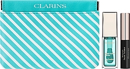 Парфумерія, косметика Clarins Candy Box Mint (lip/oil/mint/7ml + mascara/3,5ml + pounch) - Набір