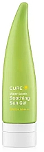 Парфумерія, косметика Сонцезахисний гель з алое - Kim Jeong Moon Cure Water Splash Aloe Soothing Sun Gel SPF50+ PA++++