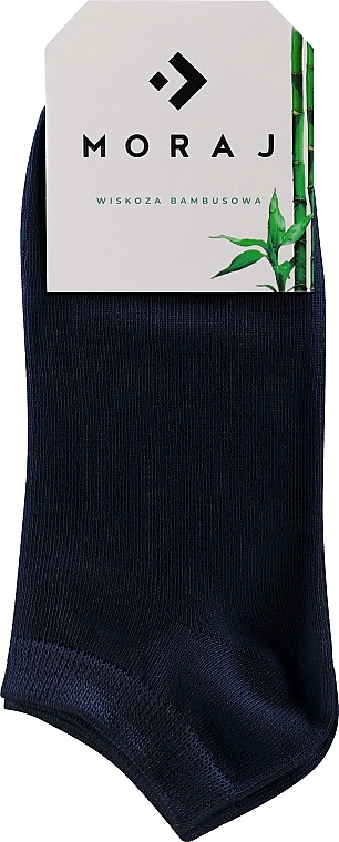 Шкарпетки жіночі бамбукові, 1 пара, сині - Moraj — фото N1