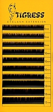 Духи, Парфюмерия, косметика Ресницы для наращивания 10 л, MIX черные, изгиб C, толщина 0.10мм, длина 8(3)*10(4)*12(3)мм - Tigress