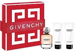 Парфумерія, косметика Givenchy L'Interdit Eau de Parfum - Набір (edp/80ml + b/lot/75ml + bath/oil/75ml)