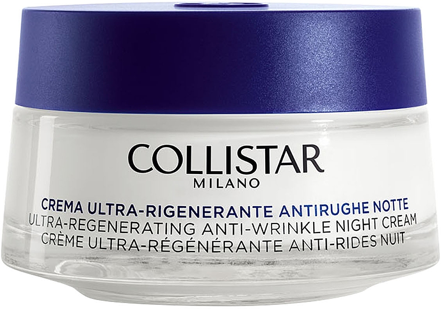 Антивозрастной восстанавливающий ночной крем - Collistar Ultra-Regenerating Anti-Wrinkle Night Cream