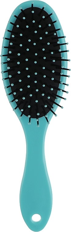 Щетка для волос массажная, С0258-3, голубая с черным - Rapira — фото N1