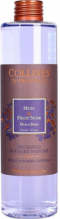 Аромадиффузор "Мускус и Ягоды" - Collines de Provence Bouquet Aromatique Moschus & Beere (сменный блок)  — фото N1