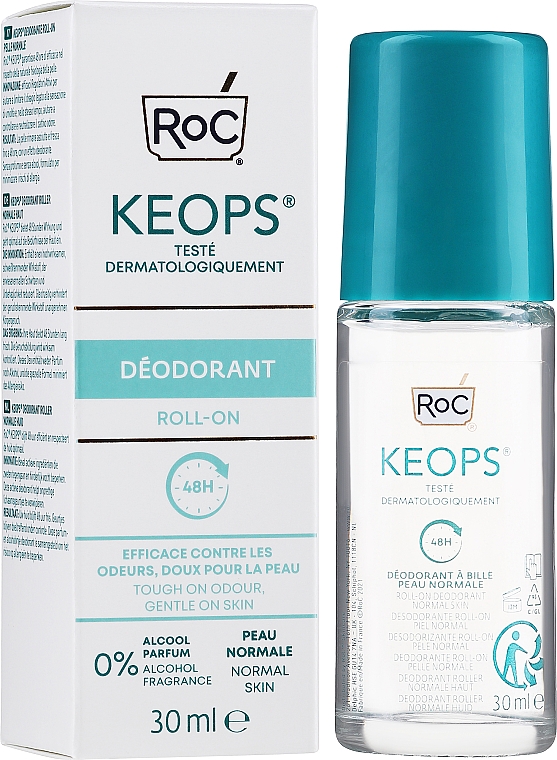 Дезодорант для тіла - Roc Keops Deo Roll-On Normal Skin — фото N2