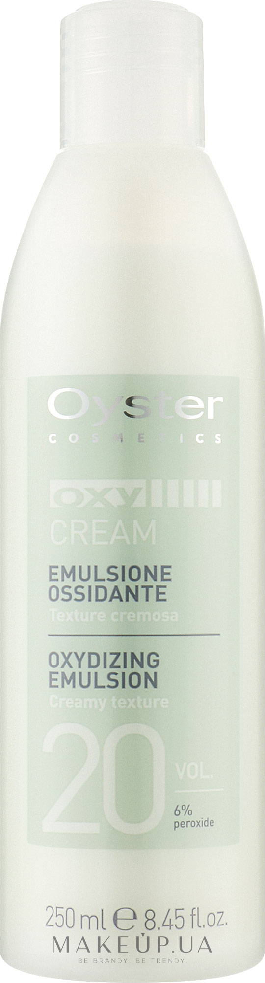 Окисник 20 Vol 6% - Oyster Cosmetics Oxy Cream Oxydant — фото 250ml