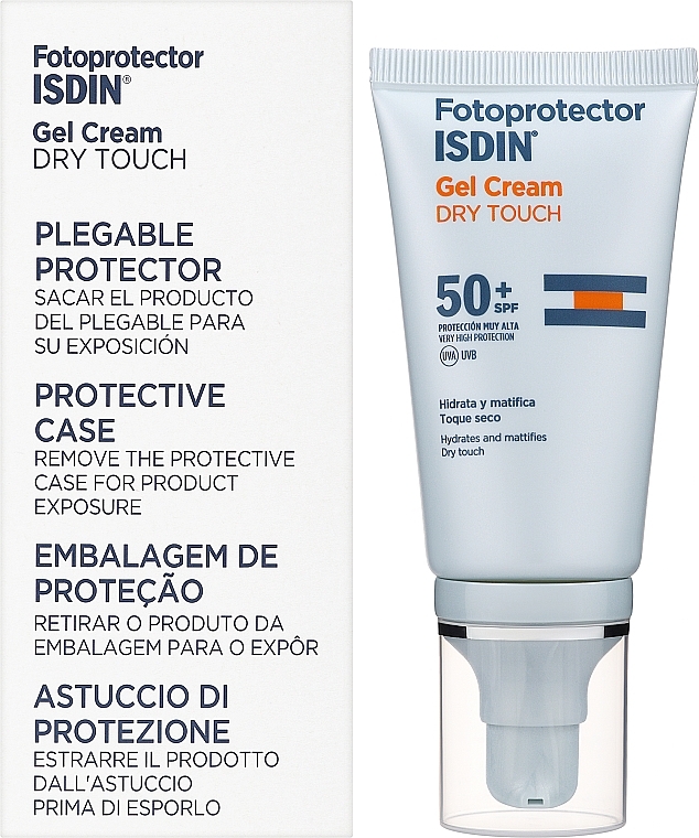 Сонцезахисний крем-гель SPF50 - Isdin Fotoprotector Sunscreen Gel Cream Dry Touch — фото N2