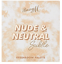 Духи, Парфюмерия, косметика Палетка теней для век - Barry M Nude & Neutral Eyeshadow Palette 