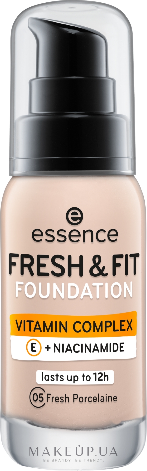 Тональная основа - Essence Fresh & Fit Vitamin Complex Foundation — фото 05 - Fresh Porcelaine