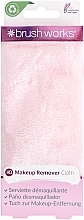 Полотенце для снятия макияжа, розовое - Brushworks Make-Up Remover Towel  — фото N1