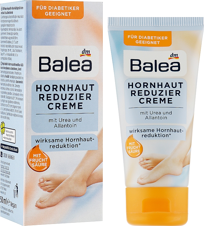 Крем для зменшення сухості шкіри ніг - Balea Hornhaut Reduzier Foot Cream