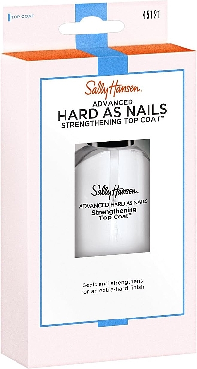 Верхнее покрытие для ногтей - Sally Hansen Advanced Hard As Nails Strengthening Top Coat — фото N2