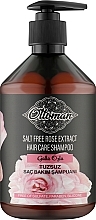 Безсольный шампунь для волос "Османская роза" - Dr. Clinic Ottoman Salt Free Rose Extract Hair Care Shampoo — фото N1