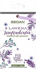 Парфумерія, косметика Лавандове ароматичне саше для гардероба, 2 гілочки - Sedan Lavena
