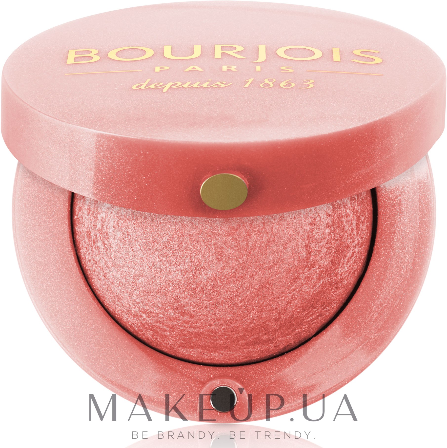 Румяна - Bourjois Little Round Pot Blusher — фото 16 - Rose Coup De Foudre