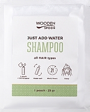 Шампунь для волосся - Wooden Spoon Just Add Water Eco Shampoo — фото N1