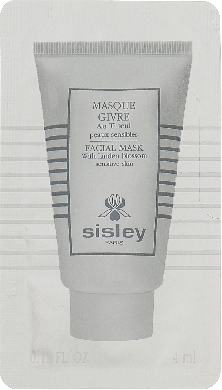 Очищуюча маска з липою - Sisley Botanical Facial Mask With Linden Blossom (пробник) — фото N1