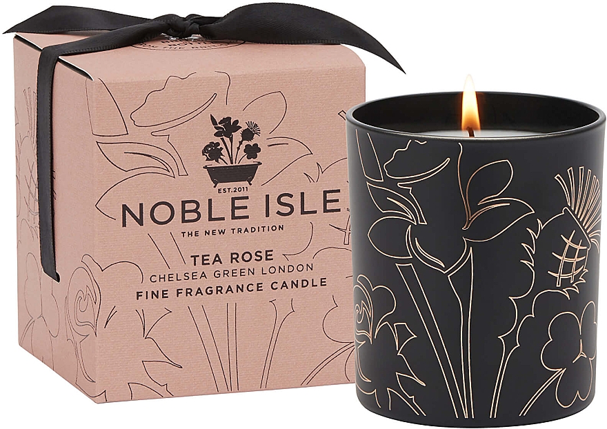 Noble Isle Tea Rose - Ароматична свічка — фото N1