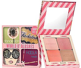 Духи, Парфюмерия, косметика Палитра румян для лица - Benefit Cosmetics Benefit World O' Blushes