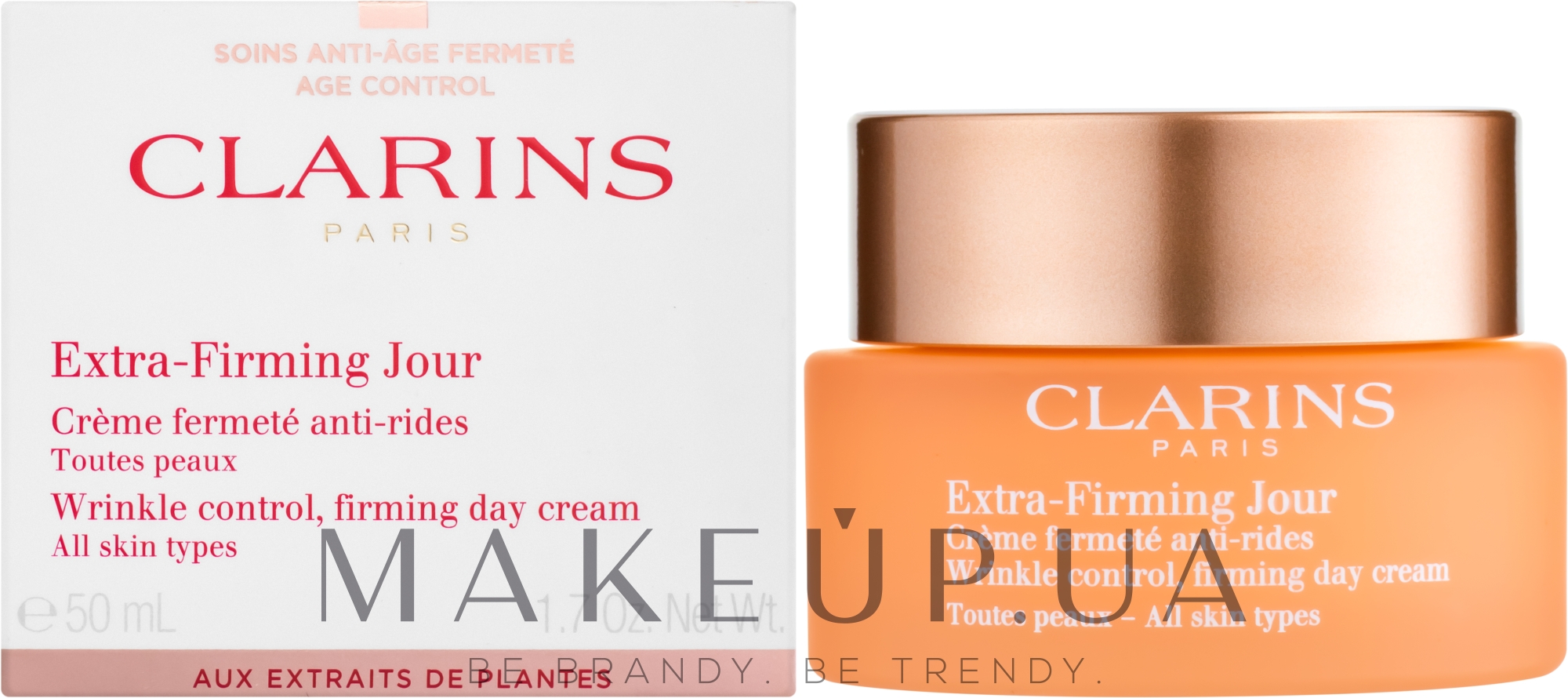 Дневной крем - Clarins Extra-Firming Day Rich Cream For Dry Skin — фото 50ml
