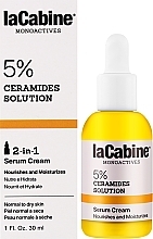 Крем-сыворотка для питания и увлажнения сухой кожи - La Cabine 5% Ceramides 2 in 1 Serum Cream — фото N2