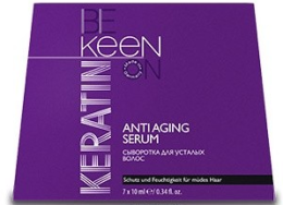 Духи, Парфюмерия, косметика Ампульная сыворотка для усталых волос - KEEN Keratin Anti Aging Serum 