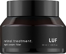 Ночной функциональный крем-филлер с ретинолом и пептидами - Luff Retinol Treatment Night Cream-Filler — фото N1