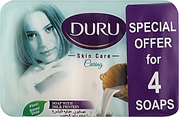 Парфумерія, косметика Косметичне мило з молочним протеїном - Duru Skin Care x4