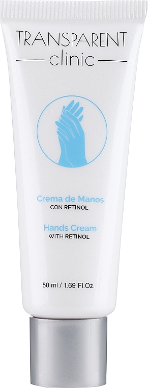 Крем для рук з ретинолом - Transparent Clinic Hand Cream With Retinol — фото N1