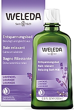 Розслаблювальне молочко для ванни "Лаванда" - Weleda Lavender Relaxing Bath Milk — фото N2