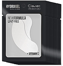Гідрогелеві подушечки для нарощування вій з вітаміном С - Clavier Hydrogel Revital Eye Patch — фото N1