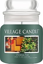Ароматическая свеча в банке "Рождественское дерево" - Village Candle Christmas Tree — фото N2