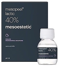 Парфумерія, косметика Поверхневий молочний пілінг 40% - Mesoestetic Mesopeel Lactic 40%