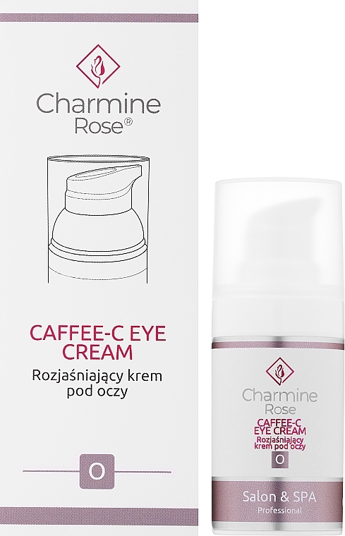 Осветляющий крем для век - Charmine Rose Caffee-C Eye Cream — фото N2