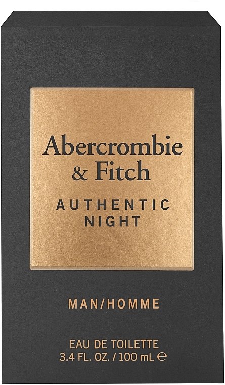 Abercrombie & Fitch Authentic Night Man - Туалетна вода — фото N3