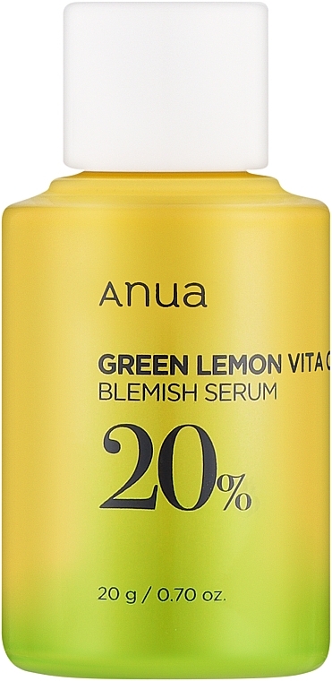 Осветляющая сыворотка для лица - Anua Green Lemon Vita C Blemish Serum — фото N1