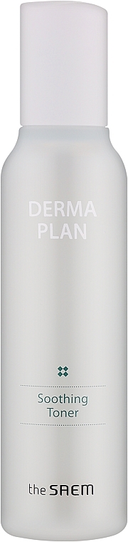 Тонер для чувствительной и сухой кожи - The Saem Derma Plan Soothing Toner — фото N1