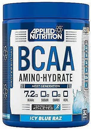 Спортивне харчування - Applied Nutrition BCAA Amino-Hydrate Icy Blue Raz — фото N1
