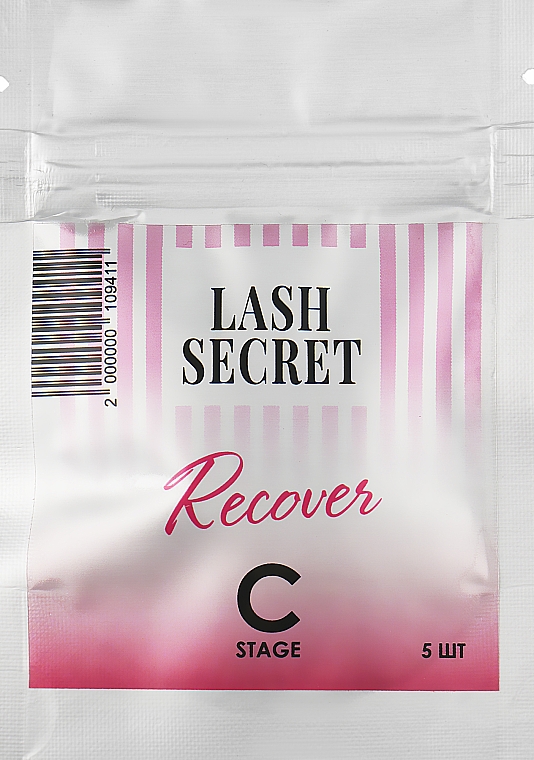 Набор составов для ламинирования ресниц "C" - Lash Secret Stage C Recovery — фото N2