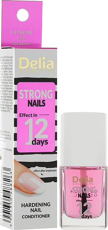 Лечебный кондиционер для ногтей - Delia Cosmetics Curing Nail Conditioner — фото N2