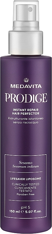 Спрей для волосся - Medavita Prodige Instant Repair Hair Perfector — фото N1