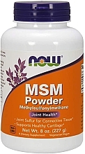 Харчова добавка "Метилсульфонілметан" у порошку - Now Foods MSM Powder — фото N1