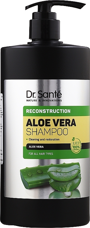 Шампунь "Реконструкция" - Dr. Sante Aloe Vera  — фото N3