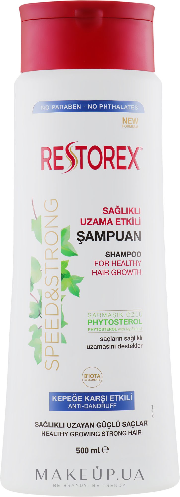 Шампунь від лупи - Restorex Speed&Strong Anti-Dandruff Shampoo — фото 500ml