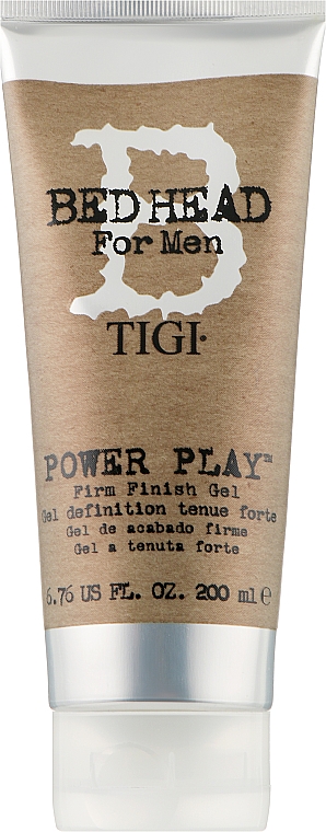 Гель для волос сильной фиксации - Tigi B For Men Power Play Finish Gel