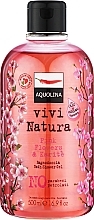 Гель для душа "Розовые цветы и карите" - Aquolina Pink Flowers and Karite Bath & Shower Gel — фото N1
