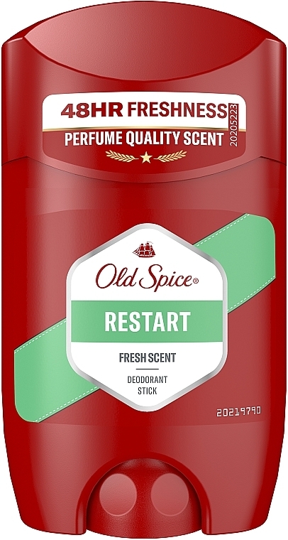 Твердий дезодорант - Old Spice Restart Deodorant Stick