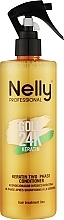 Парфумерія, косметика Кондиціонер для волосся живильний, двофазний "Keratin" - Nelly Professional Gold 24K Conditioner
