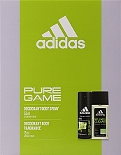 Духи, Парфюмерия, косметика Adidas Pure Game - Набор (deo/spray/150ml + deo/75ml)