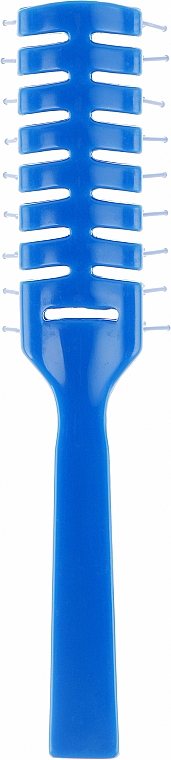 Фигурная щетка для волос, 7-рядная, синяя - Comair — фото N2